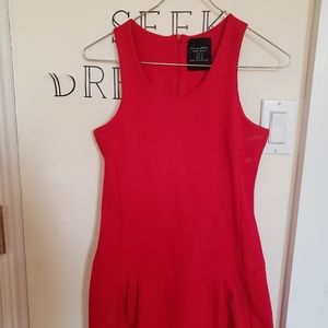 Zara Basic Red Dress